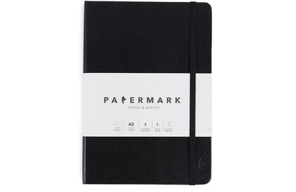 Libreta Mediana Negra Punteada