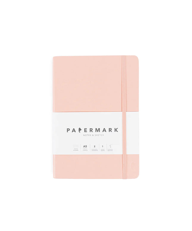 Libreta Mediana Coral Punteada