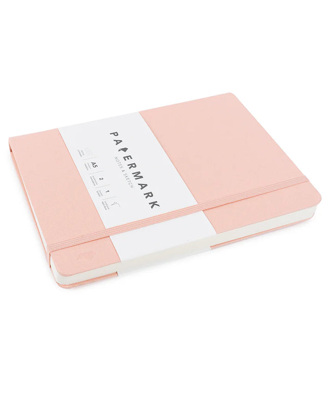 Libreta Mediana Coral Punteada