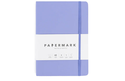 Libreta Mediana Lila Punteada