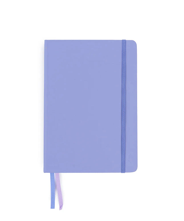 Libreta Mediana Lila Punteada