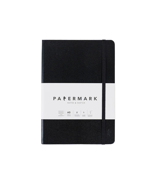 Libreta A5 Composición - Negro