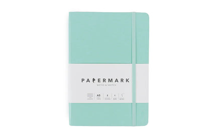 Libreta A5 Composición - Verde Menta