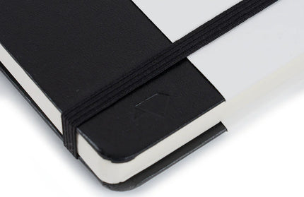 Libreta Mediana Negra Punteada