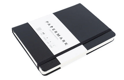 Libreta A5 Cuadriculada - Negro