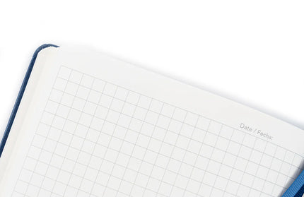 Libreta A5 Cuadriculada - Azul