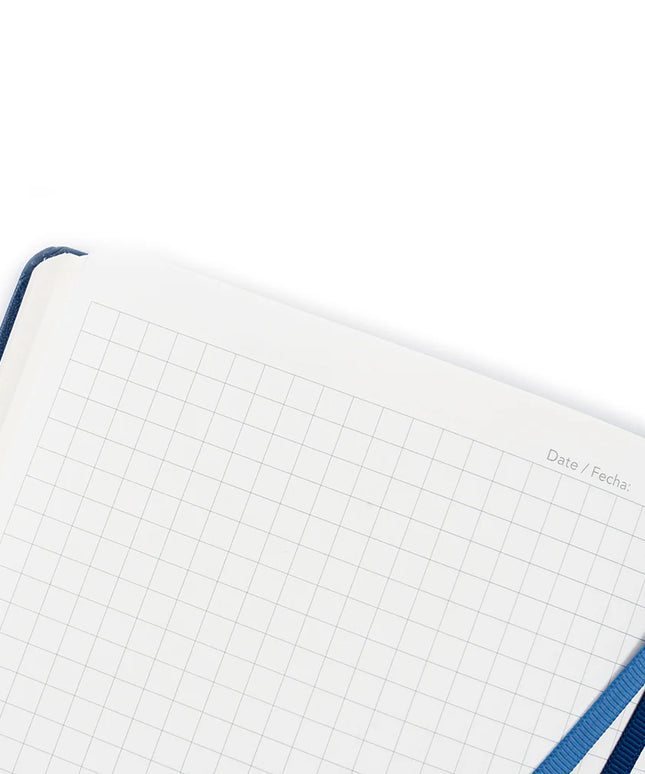 Libreta A5 Cuadriculada - Azul