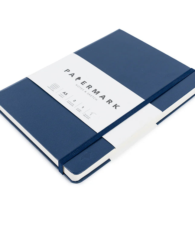 Libreta A5 Cuadriculada - Azul