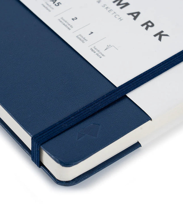 Libreta A5 Cuadriculada - Azul