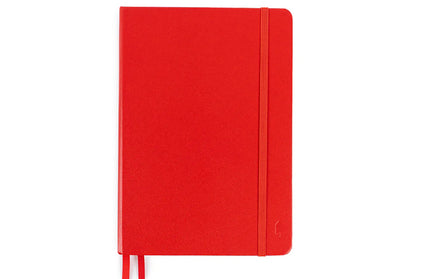 Libreta A5 Cuadriculada - Rojo