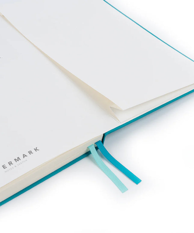 Libreta B5 Cuadriculada - Azul Claro