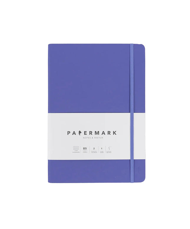 Libreta Morada Lineas