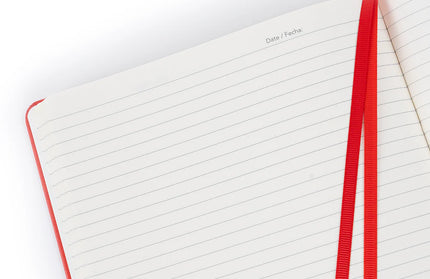 Libreta B5 Composición - Rojo