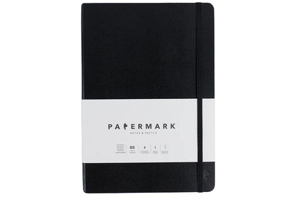 Libreta B5 Cuadriculada - Negro