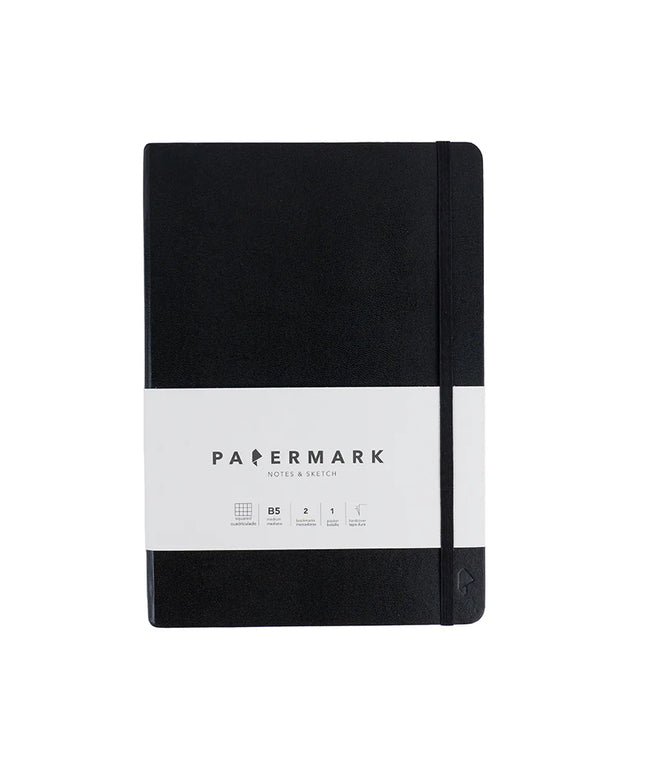 Libreta B5 Cuadriculada - Negro