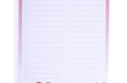 Block de Notas Grande - Rainbow Hearts