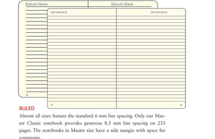 Libreta Mediana Tapa Dura Composición Negra