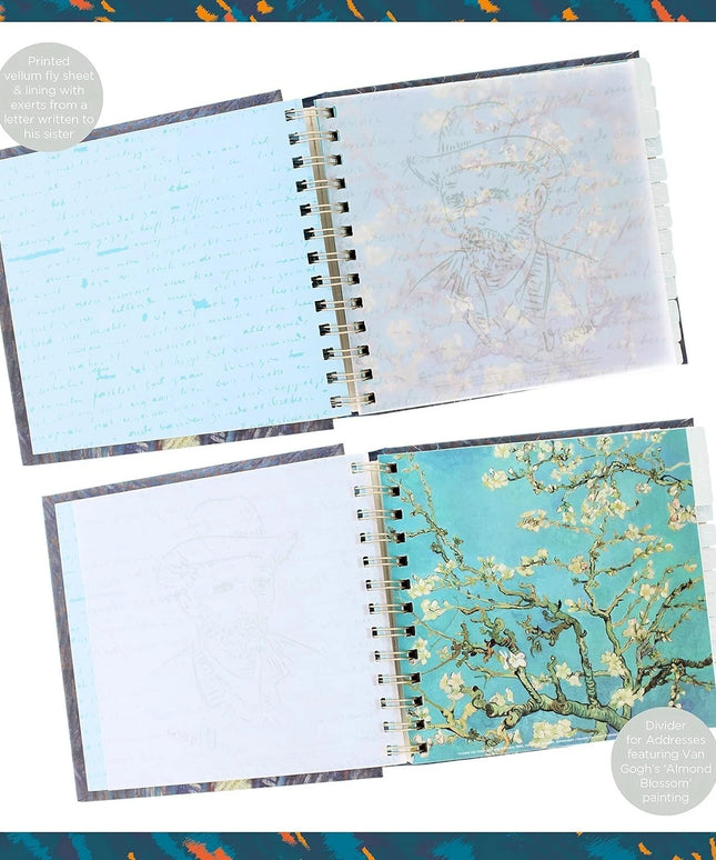 Libreta de Direcciones - Retrato Vang Gogh