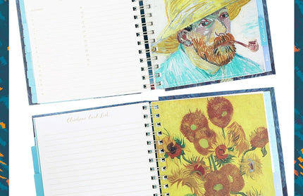 Libreta de Direcciones - Retrato Vang Gogh