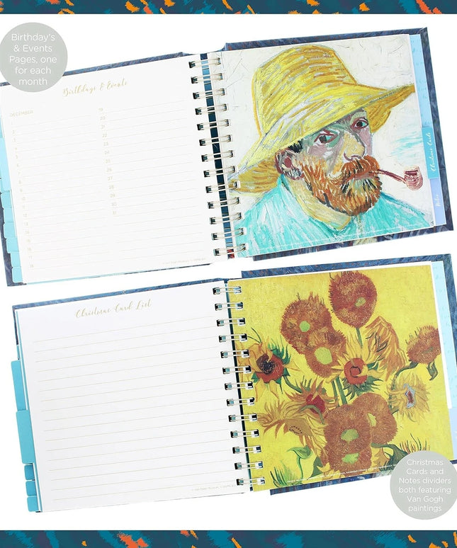 Libreta de Direcciones - Retrato Vang Gogh