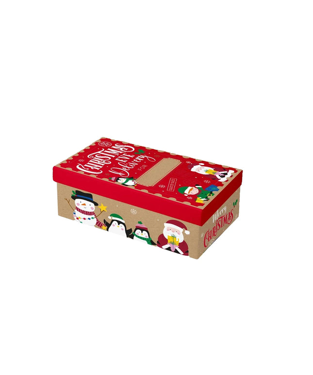Caja Regalo Navidad Mediana - Personalizable Santa