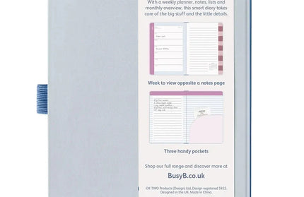 Agenda 2026 Chica 12M Sem Vista - Diary Azul