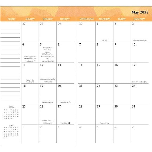 Agenda 2025 Soleil 24 Meses