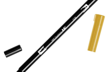 Marcador Doble Punta Yellow Gold