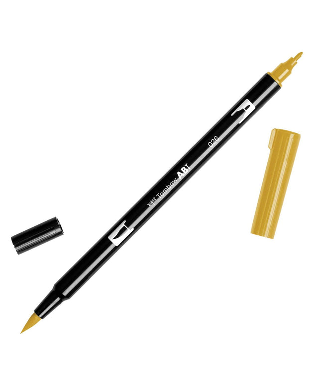 Marcador Doble Punta Yellow Gold