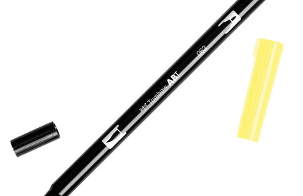 Marcador Doble Punta Pale Yellow