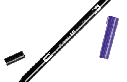 Marcador Doble Punta Violet