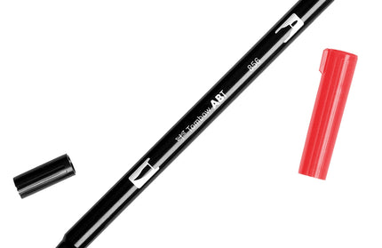 Marcador Doble Punta Poppy Red