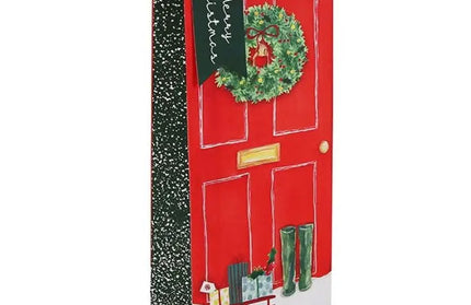 Bolsa Regalo Botella Navidad - Home